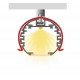 Clip metálico sujeción para perfil aluminio anodizado certificado PR3939A, PRP38, PRP40