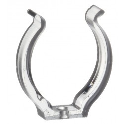 Clip fijación Policarbonato para Perfil Redondo PR3939A, PRP38, PRP40