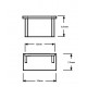 Tapa Final para perfil Slim superficie PS1507