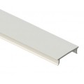 Difusor Glaseado para perfil superficie PS2309B, PS2309P, tira 2 ó 3 mts 
