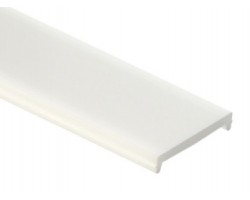 Difusor Glaseado para perfil superficie PS2508P, PS2508B, PS2508N, tira de 2 ó 3mts