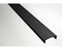 Difusor Negro para Perfil Aluminio LINE, barra de 2 ó 3 Metros 