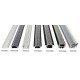 Difusor Prismático para perfil aluminio anodizado Certificado, DM5, tira 6 mts.