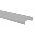 Difusor Opal para Perfil Aluminio Empotrar U7E 25x8mm PE2508P, PE2808B, PE2508N