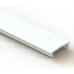 Difusor Opal para Perfil Aluminio LINE, barra de 2 ó 3 Metros 