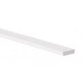 Difusor Glaseado Perfil empotrar suelo pisable aluminio anodizado LINE 19,2x8,3mm, tira de 2 ó 3 mts.