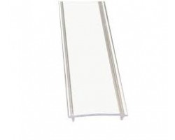 Difusor Transparente para Perfil Aluminio LINE, barra de 2 ó 3 Metros