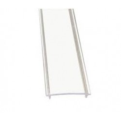 Difusor Transparente para Perfil Aluminio LINE, barra de 2 ó 3 Metros