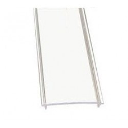 Difusor Transparente para perfil superficie PS2316B, PS2316P, tira 2 ó 3 mts 