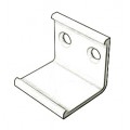 Grapa Fijación Transparente Perfil empotrar suelo pisable aluminio anodizado LINE 19,2x8,3mm