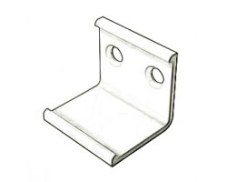 Grapa Fijación Transparente Perfil empotrar suelo pisable aluminio anodizado LINE 19,2x8,3mm