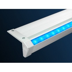 Perfil escalera aluminio anodizado 53,5x20,5mm para tiras LED, barra 2,40 Metros Perfil escalera aluminio anodizado 53,5x20,5mm para tiras LED, barra 2,40 Metros
