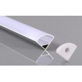 Perfil Aluminio Angulo 16x16mm. para tiras LED, barra 2 Metros -Completo- a 5€/metro
