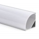 Perfil Aluminio Angulo 30x30mm. R para tiras LED de hasta 19mm, barra 2 Metros