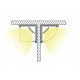 Perfil Aluminio Angulo 30x30mm. C para tiras LED de hasta 20mm, barra 2 Metros -Completo-