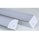 Tapa Final Salida Cable para Perfil R PA3030A, difusor Curvo