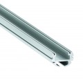 Perfil Redondo aluminio anodizado 19mm para tiras LED, barra 2 Metros