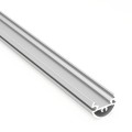 Perfil Redondo aluminio  lacado Blanco 19,7mm para tiras LED, barra 2 Metros