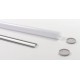 Perfil Aluminio anodizado con difusor Redondo ECO 30mm., barra 2 Metros -completo- desde 6,00€/mt