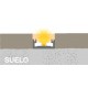 Perfil Superficie aluminio anodizado ECO 16x9mm para tiras LED - Completo -