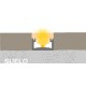 Perfil Superficie aluminio anodizado ECO 16x13mm para tiras LED - Completo -