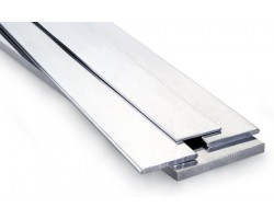 Pletina disipadora para perfil redondo anodizado PR3939A, tira de 2 mts.