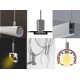 Suspensión 2 cables acero de 3 metros para perfil LED