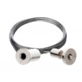 Suspensión Cable para Perfil Aluminio anodizado PR60