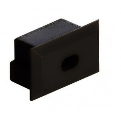 Tapa Final Negra salida cable para perfil anodizado PS2011AN, PE2812AN