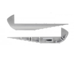 Tapa Final Gris para perfil escalera PP10629 (2Ud)