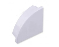 Tapa Final blanca Perfil Aluminio Angulo ECO 16x16mm