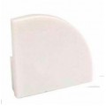 Tapa Final para Perfil R PA3030A, difusor Curvo