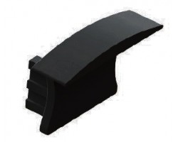 Tapa Final Perfil Aluminio Empotrar LINE 24x14mm PE2414N