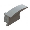 Tapa Final Perfil Aluminio Empotrar LINE 24x14mm PE2414P