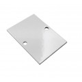 Tapa final para Perfil Empotrar Pisable Suelo de aluminio anodizado PEP2840A