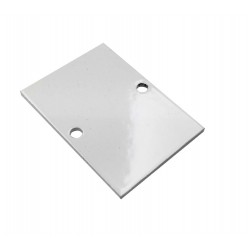 Tapa final para Perfil Empotrar Pisable Suelo de aluminio anodizado PEP2840A Tapa final para Perfil Empotrar Pisable Suelo de aluminio anodizado PEP2840A