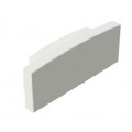 Tapa Final Blanca para perfil superficie PS2309B