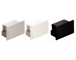 Tapa Final para perfil anodizado PS1611A, PS1611AB, PS1611AN, Gris, Blanco ó Negro