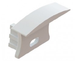 Tapa Final Salida Cable Perfil Aluminio Empotrar LINE 24x14mm PE2414B