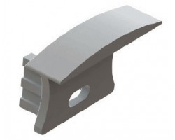 Tapa Final Salida Cable Perfil Aluminio Empotrar LINE 24x14mm PE2414P