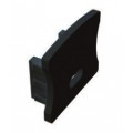 Tapa Final salida cable para Perfil Aluminio Superficie LINE PS1714N