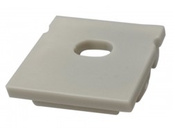 Tapa final salida cable para perfil aluminio PS2020UB