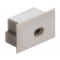 Tapa Final salida cable para perfil anodizado PS2011A, PE2812A