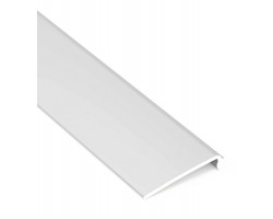 Visera Reflector Blanca Perfil Redondo aluminio 19,7mm PR2015AB, barra de 2 metros