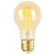 Lámpara LED Standard Gold E27 Filamento 6W 806lm CCT Wifi+Bluetooth, para Smartphone y control voz