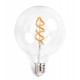 Lámparas LED Globo G125 Clara E27 Filamento trenzado 4,9W 420lm RGB+WW Wifi+Bluetooth, para Smartphone y control voz