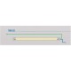 Tubo LED T8 600mm Cristal 9W conexión 1 lado, Caja de 10 ud x 3,45€/ud