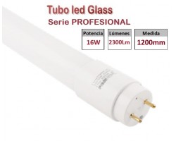 Tubo LED T8 1200mm Cristal 16W PRO, conexión 1 lado