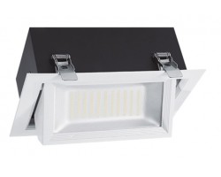 Foco Rectangular empotrar Basculante LED 45W