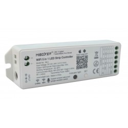 Receptor Controlador Monocolor, RGB, RGBW, CCT, RGB+CCT, Wifi, Control por voz ó remoto